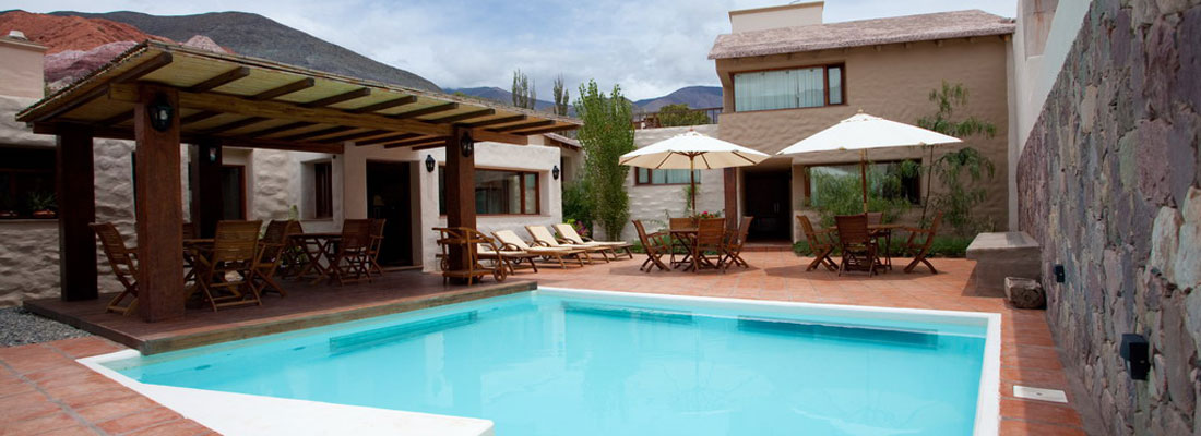 Piscina del Hotel Marqués de Tojo en Jujuy, Argentina